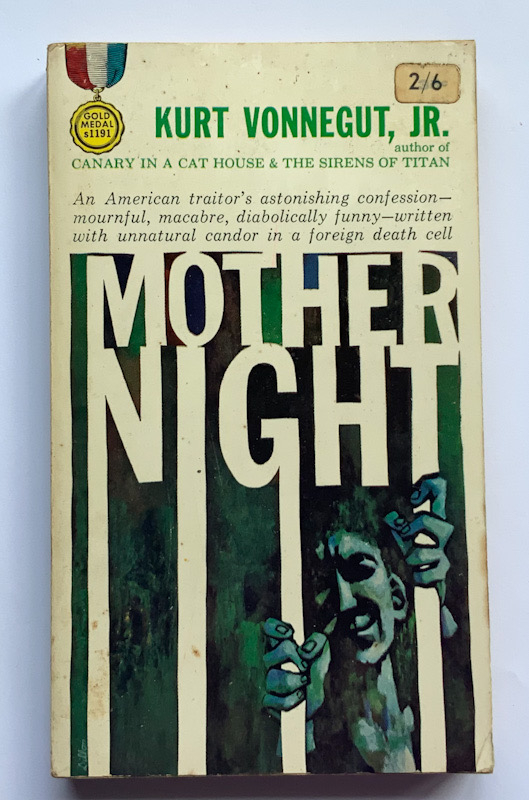 Mother Night book by Kurt Vonnegut 1962